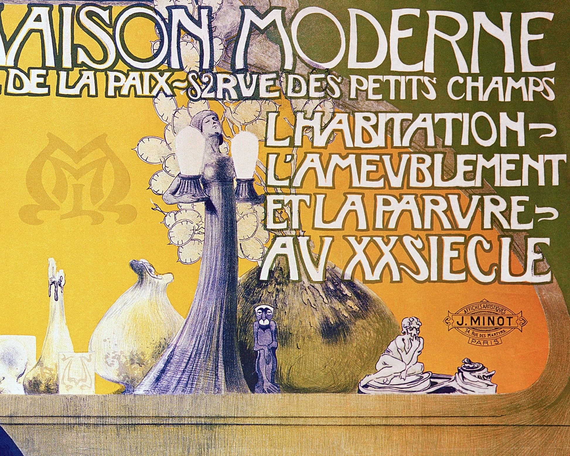 Manuel Orazi "La Maison Moderne" (c.1905) - Mabon Gallery