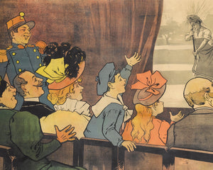 Marcellin Auzolle "Cinématographe Lumière / L’Arroseur Arrosé " (1895) - Mabon Gallery