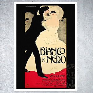 Marcello Dudovich "Bianco e Nero" (c.1908) - Mabon Gallery