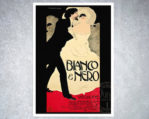 Marcello Dudovich "Bianco e Nero" (c.1908) - Mabon Gallery