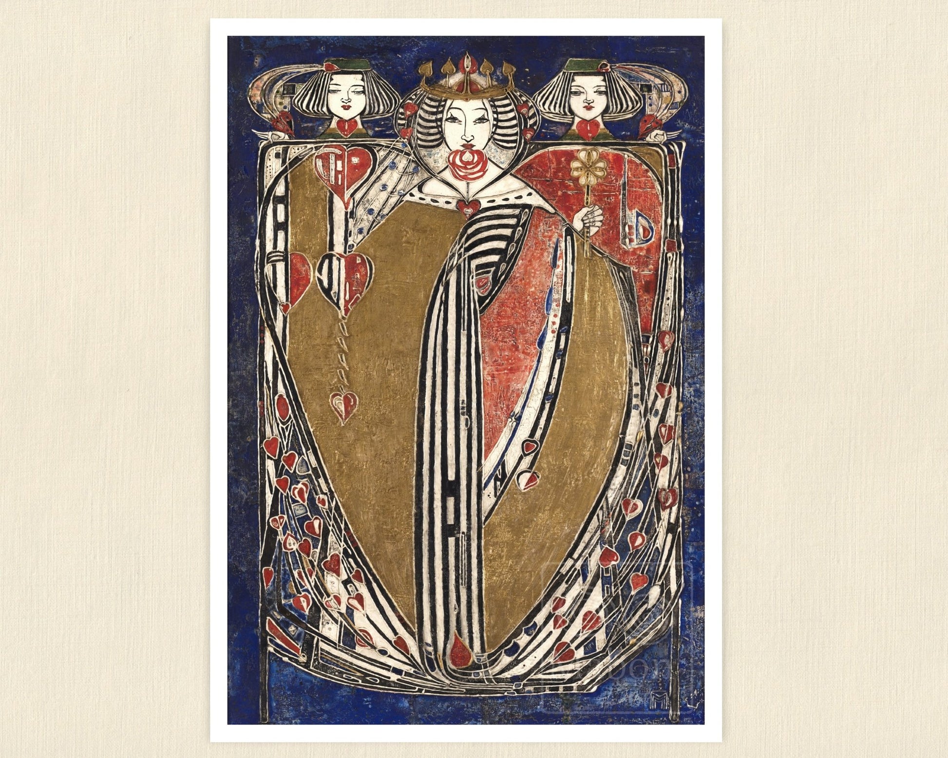 Margaret Macdonald Mackintosh "The Four Queens" (c.1909) - Set of 4 - Mabon Gallery