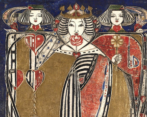 Margaret Macdonald Mackintosh "The Queen of Hearts" (c.1909) - Mabon Gallery