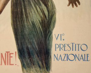 Mario Borgoni "Finalmente!" (c.1920) Vintage Advertising Poster - Mabon Gallery