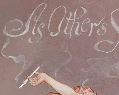Martin Justice "As Others See Us" (c.1925) Vintage Pulp Book Cover - Mabon Gallery
