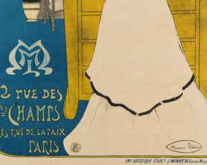 Maurice Biais "La Maison Moderne" (c.1900) Belle Époque Advertising Poster - Mabon Gallery