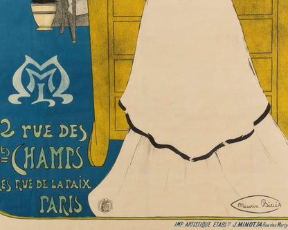Maurice Biais "La Maison Moderne" (c.1900) Belle Époque Advertising Poster - Mabon Gallery