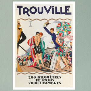 Maurice Lauro "Trouville" (c.1927) - Mabon Gallery
