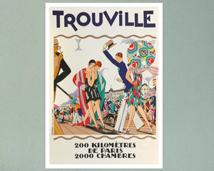 Maurice Lauro "Trouville" (c.1927) - Mabon Gallery