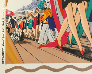 Maurice Lauro "Trouville" (c.1927) - Mabon Gallery