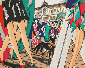 Maurice Lauro "Trouville" (c.1927) - Mabon Gallery