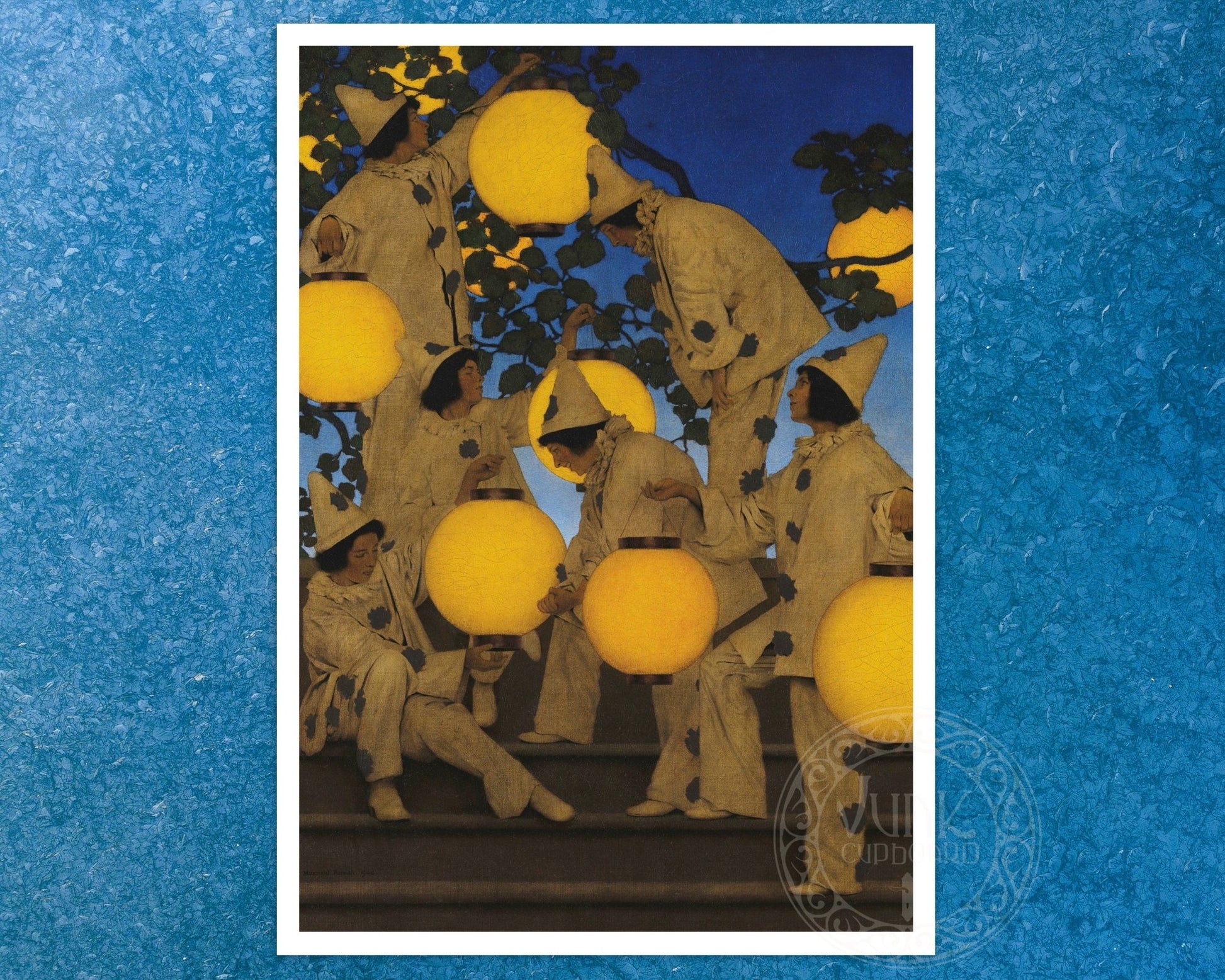 Maxfield Parrish "The Lantern Bearers" (c.1908) - Mabon Gallery