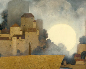 Maxfield Parrish "Wynken, Blynken and Nod" (c.1902) - Mabon Gallery