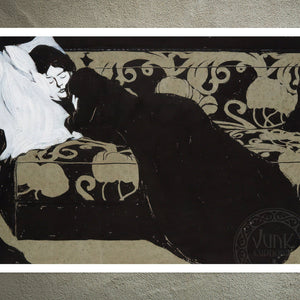 Maximilian Kurzweil "La Dormeuse" (c.1902) - Mabon Gallery