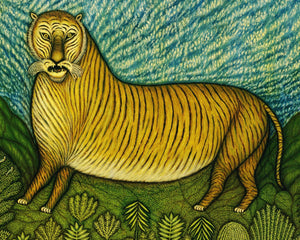 Morris Hirshfield "Tiger" (c.1940) - Mabon Gallery