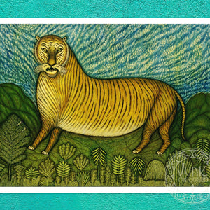 Morris Hirshfield "Tiger" (c.1940) - Mabon Gallery