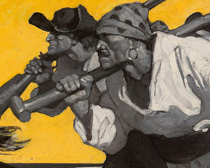 N.C Wyeth "Treasure Island" (c.1911) - Mabon Gallery