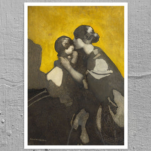 Norah Neilson Gray "Mother and Child" (c.1920) - Mabon Gallery