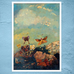 Odilon Redon "Butterflies" (c.1910) - Mabon Gallery