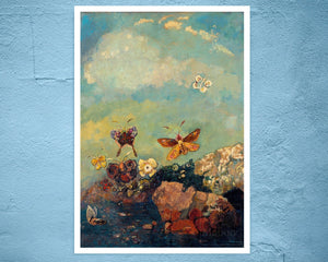 Odilon Redon "Butterflies" (c.1910) - Mabon Gallery