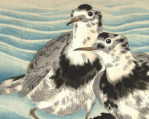 Ohara Koson "Sandpipers" (c.1925) - Mabon Gallery