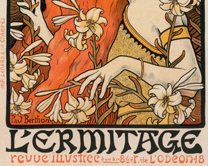 Paul Berthon "Revue L'ermitage" (c.1897) - Mabon Gallery