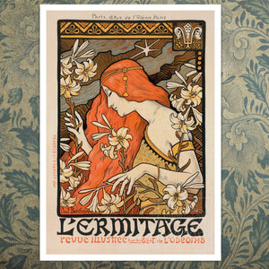 Paul Berthon "Revue L'ermitage" (c.1897) - Mabon Gallery