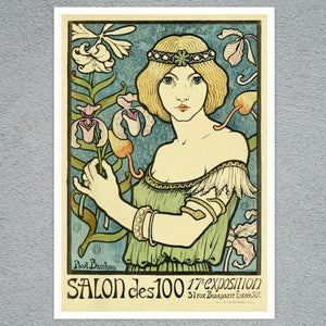 Paul Berthon "Salon de Cents" (c.1897) - Mabon Gallery