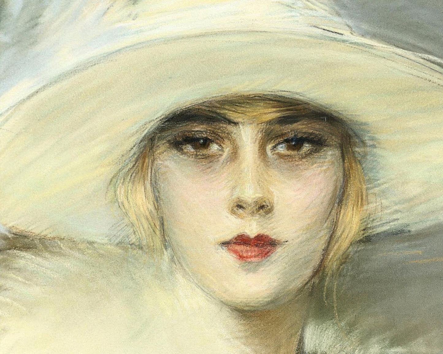 Paul César Helleu "Portrait de Femme - à Jacqueline" (c.1905) - Mabon Gallery