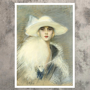 Paul César Helleu "Portrait de Femme - à Jacqueline" (c.1905) - Mabon Gallery
