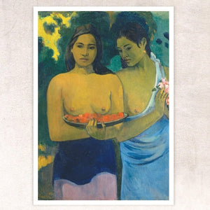 Paul Gauguin "Two Tahitian Women" (c.1899) - Mabon Gallery
