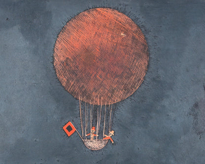 Paul Klee "The Air Balloon" (c.1926) - Mabon Gallery