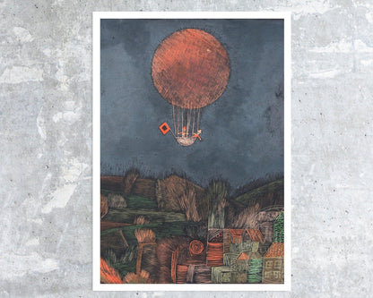 Paul Klee "The Air Balloon" (c.1926) - Mabon Gallery