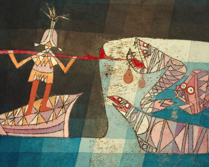 Paul Klee "The Seafarer" (c.1923) - Mabon Gallery