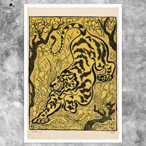 Paul Ranson "Tiger in the Jungle" (c.1893) - Mabon Gallery