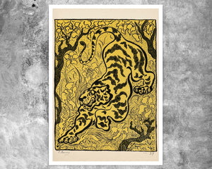 Paul Ranson "Tiger in the Jungle" (c.1893) - Mabon Gallery