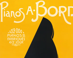 P.F Grignon "Pianos A. Bord" (c.1900) - Mabon Gallery