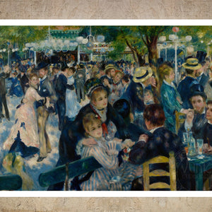 Pierre - Auguste Renoir "Bal du moulin de la Galette" (c.1876) - Mabon Gallery