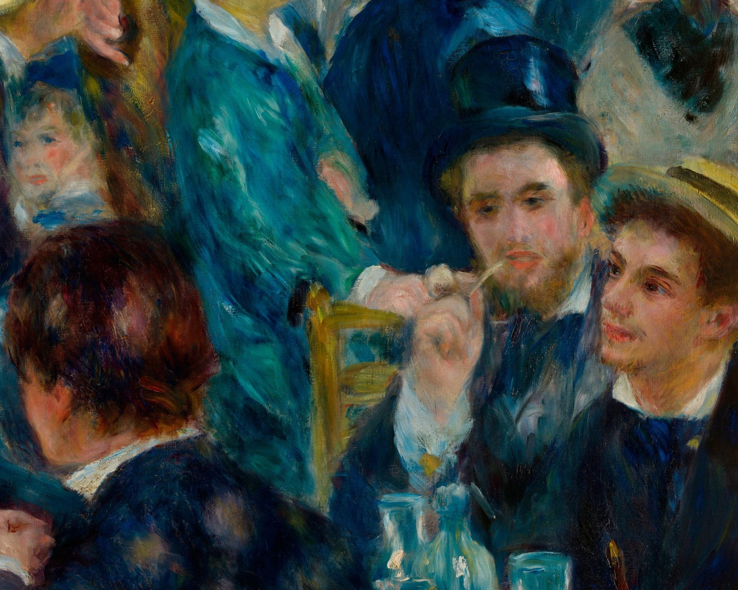 Pierre - Auguste Renoir "Bal du moulin de la Galette" (c.1876) - Mabon Gallery