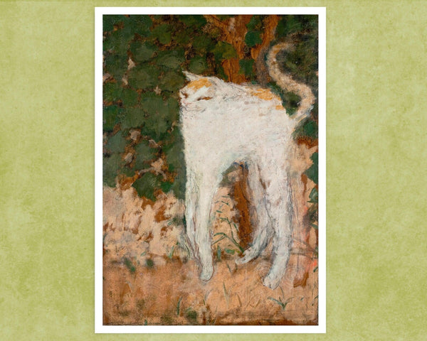 Pierre Bonnard Le Chat Blanc 1894 - Fine Art Print – Mabon Gallery