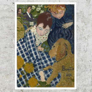 Pierre Bonnard "Woman with a Dog" (c.1891) - Mabon Gallery