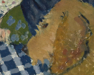 Pierre Bonnard "Woman with a Dog" (c.1891) - Mabon Gallery