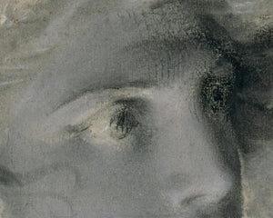 Pierre - Paul Prud'hon "The Head of Vengeance" (c.1804) - Mabon Gallery