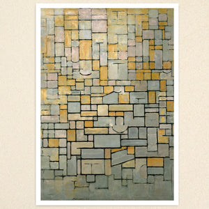 Piet Mondrian "Composition" (c.1914) - Mabon Gallery