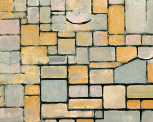 Piet Mondrian "Composition" (c.1914) - Mabon Gallery