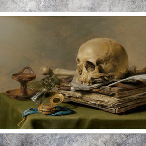 Pieter Claesz "Vanitas Still Life" (c.1630) - Mabon Gallery