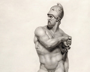 Pietro Fontana "Ajax" (c.1811) - Mabon Gallery