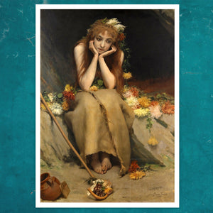 Plácido Francés y Pascual "Ofelia" (c.1880) - Mabon Gallery