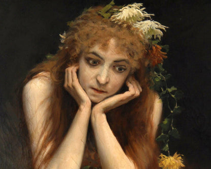 Plácido Francés y Pascual "Ofelia" (c.1880) - Mabon Gallery