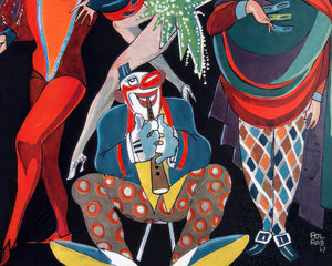 Pol Rab "Theatre Magazine Cover - May 1927" - Mabon Gallery