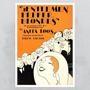 Ralph Barton "Gentlemen Prefer Blondes" (c.1926) - Mabon Gallery